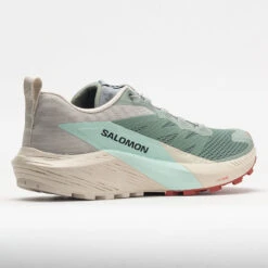 Salomon Sense Ride 5 Men's Lily Pad/Rainy Day/Bleached Aqua -Fashion Sneaker Store 040744 6