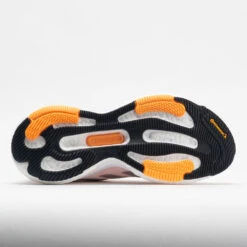 Adidas Solar Glide 5 Women's White/Silver Metallic/Light Flash Orange -Fashion Sneaker Store 047547 4