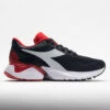 Diadora Mythos Blushield Vigore Men's Black/White/Red Italy -Fashion Sneaker Store 047847 3
