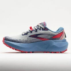 Brooks Caldera 6 Women's Oyster/Blissful Blue/Pink -Fashion Sneaker Store 048222 1