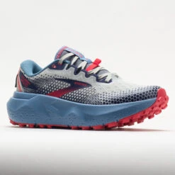 Brooks Caldera 6 Women's Oyster/Blissful Blue/Pink -Fashion Sneaker Store 048222 5