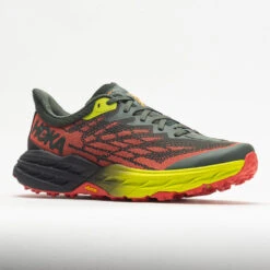 HOKA Speedgoat 5 Men's Thyme/Fiesta 12 HOKA Speedgoat 5 Men's Thyme/Fiesta -Fashion Sneaker Store 048562 5