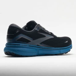 Brooks Ghost 15 Men's Black/Blackeded Pearl/Blue -Fashion Sneaker Store 048996 6
