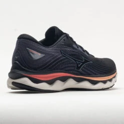 Mizuno Wave Sky 6 Women's Black/Quicksilver -Fashion Sneaker Store 049120 6