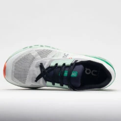 On Running On Cloudstratus Men's Undyed White/Creek -Fashion Sneaker Store 049731 2