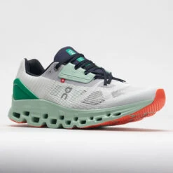 On Running On Cloudstratus Men's Undyed White/Creek -Fashion Sneaker Store 049731 5