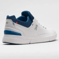 On Running On The Roger Advantage Men's White/Cobalt -Fashion Sneaker Store 116199 6