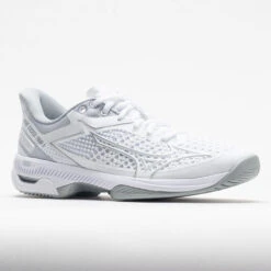 Mizuno Wave Exceed Tour 5 AC Women's White/Silver -Fashion Sneaker Store 116514 5