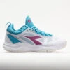 Diadora Speed Blushield Fly 3+ AG Women's White/Aquarius/ Rhodamine -Fashion Sneaker Store 116846 3