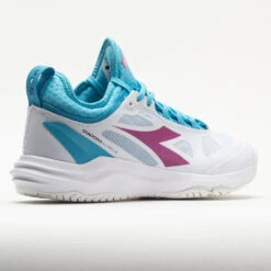 Diadora Speed Blushield Fly 3+ AG Women's White/Aquarius/ Rhodamine 13 Diadora Speed Blushield Fly 3+ AG Women's White/Aquarius/ Rhodamine -Fashion Sneaker Store 116846 6