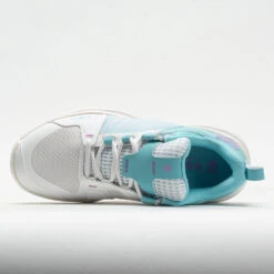 K-Swiss Ultrashot Team Women's Brilliant White/Angel Blue/Sheer Lilac -Fashion Sneaker Store 116903 2