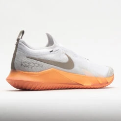 Nike React Vapor NXT Men's White/Khaki/Light Bone/Orange Trance -Fashion Sneaker Store 116991 6