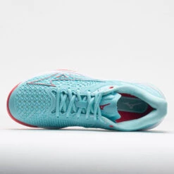 Mizuno Wave Exceed Tour 5 AC Women's Tanager Turpuoise/Paradise Pink -Fashion Sneaker Store 117140 2