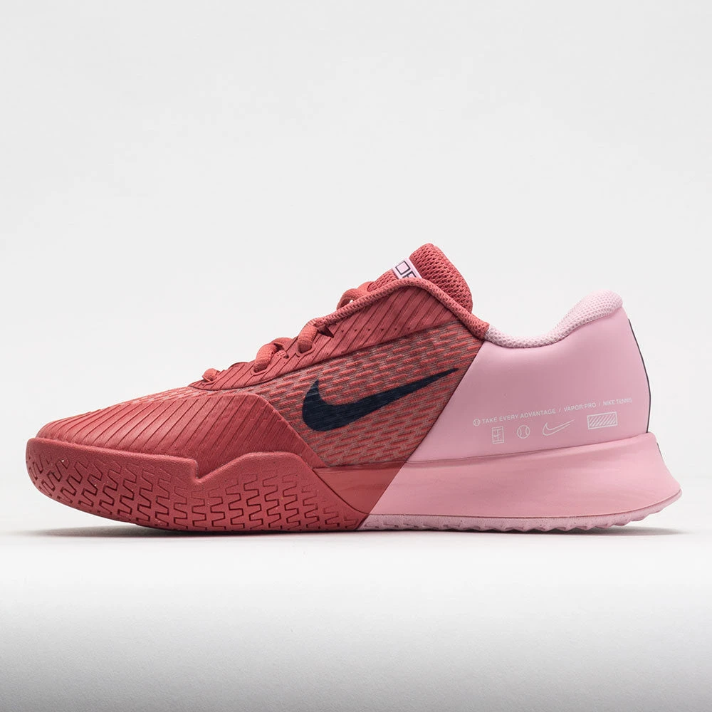 Nike Zoom Vapor Pro 2 Women's Adobe/Obsidian/Med Soft Pink 4 Nike Zoom Vapor Pro 2 Women's Adobe/Obsidian/Med Soft Pink - Image 2