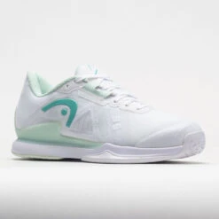 HEAD Sprint Pro 3.5 Women's White/Aqua -Fashion Sneaker Store 117293 5