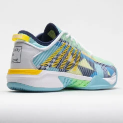 K-Swiss Hypercourt Supreme X Lucky In Love Gulf Stream/Green/Fire -Fashion Sneaker Store 117321 6