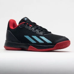Adidas CourtFlash Junior Black/Preloved Blue/Better Scarlet -Fashion Sneaker Store 121368 5