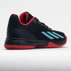 Adidas CourtFlash Junior Black/Preloved Blue/Better Scarlet -Fashion Sneaker Store 121368 6
