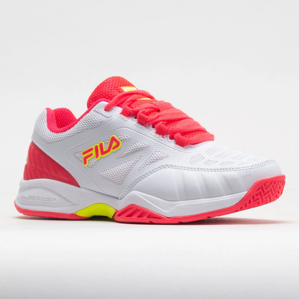 Fila Axilus Energized 2 Junior White/Diva Pink/Safety Yellow 7 Fila Axilus Energized 2 Junior White/Diva Pink/Safety Yellow - Image 5