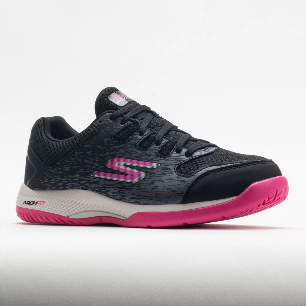 Skechers Viper Court Women's Black/Pink 7 Skechers Viper Court Women's Black/Pink - Image 5