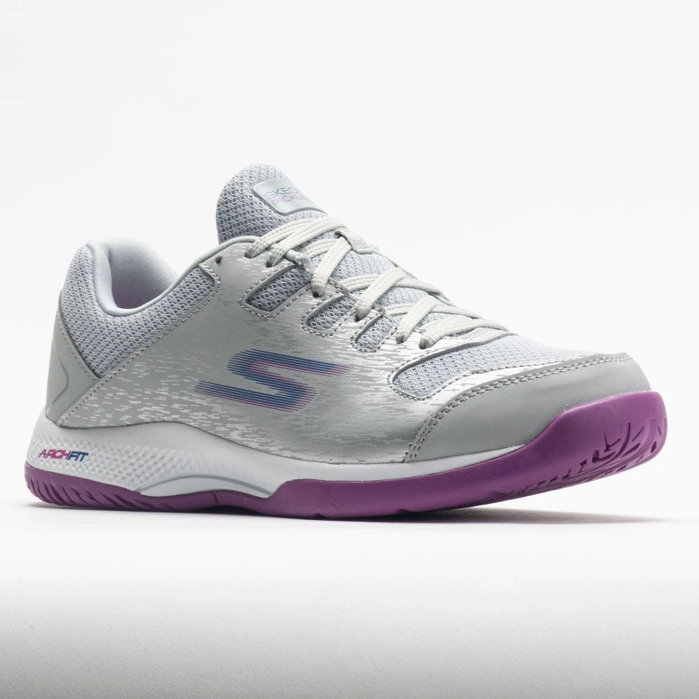 Skechers Viper Court Women's Grey/Purple 7 Skechers Viper Court Women's Grey/Purple - Image 5