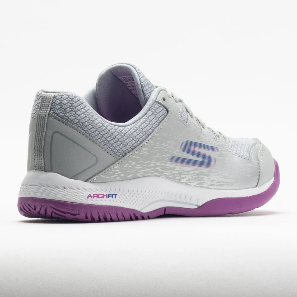 Skechers Viper Court Women's Grey/Purple 8 Skechers Viper Court Women's Grey/Purple - Image 6