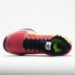 Fila Volley Zone Men's Fila Red/Black/Safety Yellow -Fashion Sneaker Store 370034 2