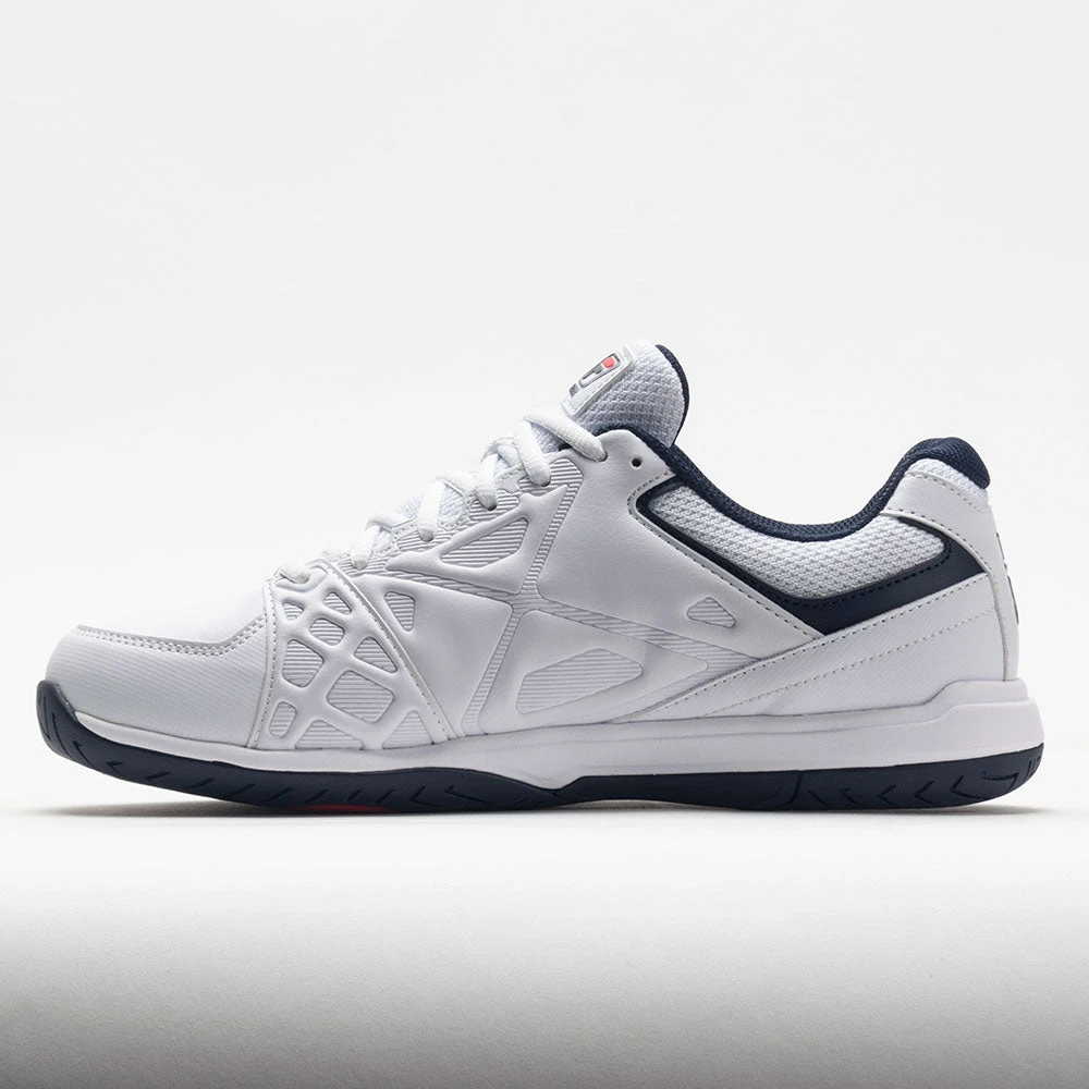 Fila Double Bounce 3 Men's White/Fila Navy/Fila Red 4 Fila Double Bounce 3 Men's White/Fila Navy/Fila Red - Image 2