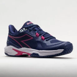 Diadora Trofeo 2 Pickleball Women's Blueprint/Pink Yarrow/White -Fashion Sneaker Store 370080 5