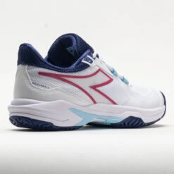 Diadora Trofeo 2 AG Pickleball Women's White/Blueprint/Pink Yarrow 13 Diadora Trofeo 2 AG Pickleball Women's White/Blueprint/Pink Yarrow -Fashion Sneaker Store 370081 6