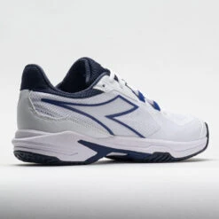 Diadora Trofeo 2 Pickleball Men's White/Surf The Web/Blue Corsair -Fashion Sneaker Store 370083 6