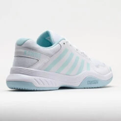 K-Swiss Court Express Pickleball Women's White/Blue Glow -Fashion Sneaker Store 370089 6
