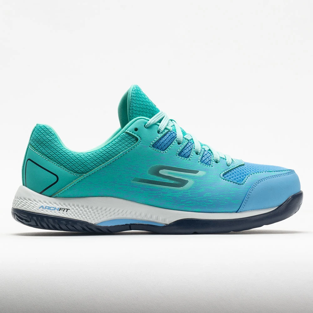 Skechers Viper Court Women's Teal 3 Skechers Viper Court Women's Teal