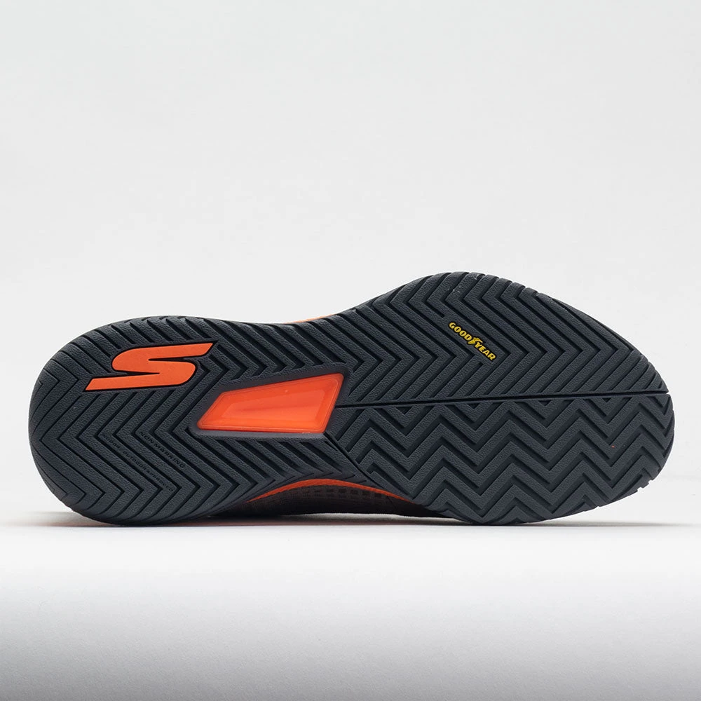 Skechers Viper Court Pro Men's Grey/Orange 6 Skechers Viper Court Pro Men's Grey/Orange - Image 4
