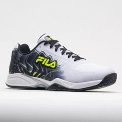 Fila Volley Zone PBF Men's White/Black/Safety Yellow -Fashion Sneaker Store 370106 5