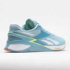 Reebok Nano X3 Women's Blue Pearl/Energy Glow/Peach Fuzz -Fashion Sneaker Store 561901 6
