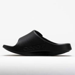 OOFOS OOahh Sport Flex Men's Matte Black -Fashion Sneaker Store 570470 1