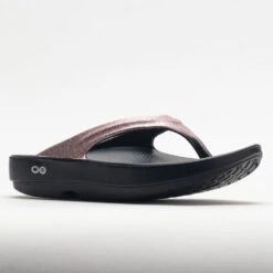 OOFOS OOlala Luxe Women's Rose Sparkle -Fashion Sneaker Store 570567 5