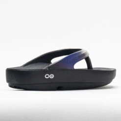 OOFOS OOlala Luxe Women's Black/Calypso -Fashion Sneaker Store 570568 6