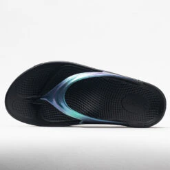 OOFOS OOlala Luxe Women's Black/Atlantis 9 OOFOS OOlala Luxe Women's Black/Atlantis -Fashion Sneaker Store 570569 2