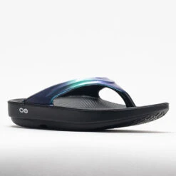 OOFOS OOlala Luxe Women's Black/Atlantis 12 OOFOS OOlala Luxe Women's Black/Atlantis -Fashion Sneaker Store 570569 5