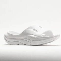 HOKA Ora Recovery Slide 3 Unisex White/White -Fashion Sneaker Store 570607 5