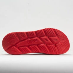 HOKA Ora Slide 3 Unisex Bellwether Blue/Red Alert -Fashion Sneaker Store 570614 4