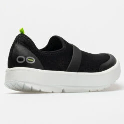 OOFOS OOmg Low Women's White/Black -Fashion Sneaker Store 630883 6