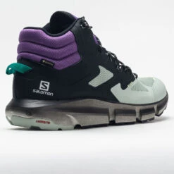 Salomon Predict Hike Mid GTX Men's Black/Aqua Gray/Roayl Lilac -Fashion Sneaker Store 631209 6