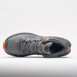 HOKA Trail Code GTX Men's Castlerock/Persimmon Orange -Fashion Sneaker Store 631237 2