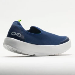 OOFOS OOmg EeZee Women's White/Navy -Fashion Sneaker Store 631315 6