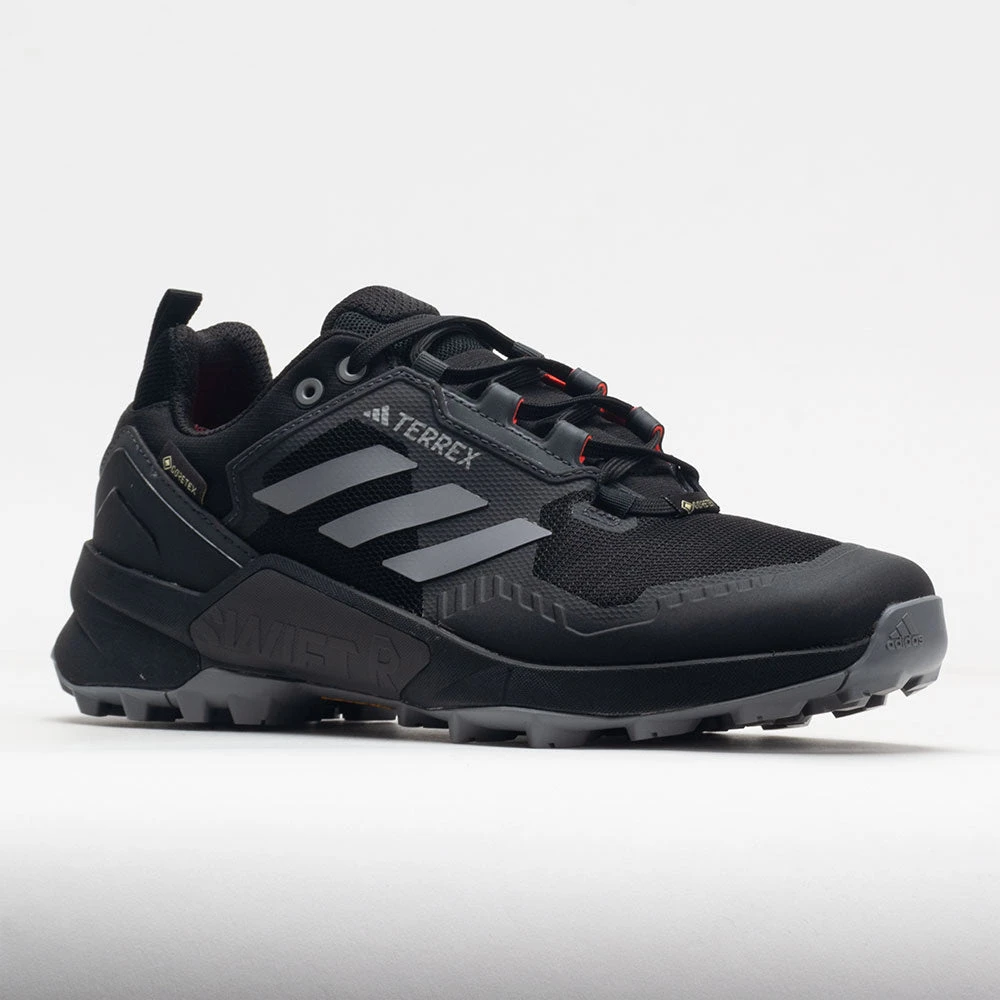 Adidas Terrex Swift R3 GTX Men's Black/Grey/Solar Red 7 Adidas Terrex Swift R3 GTX Men's Black/Grey/Solar Red - Image 5